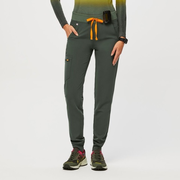 Figs Pants & Jumpsuits Figs Zamora Fionx Jogger Scrub Moss Green